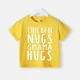 thumbnail image 4 of Camiseta de algodón para niños, camiseta de verano de manga corta con estampado creativo para niños y niñas, camiseta informal soleada de algodón para niños, 4 of 5