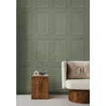 NextWall Stacy Garcia Home Faux Wood Panel Peel and Stick Wallpaper