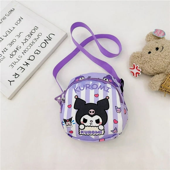 Cartoon Anime Hello Kitty Sanrio Children Crossbody Bag Kuromi Pochacco Messenger Bags Cinnamoroll Pompompurin Backpack For Kid