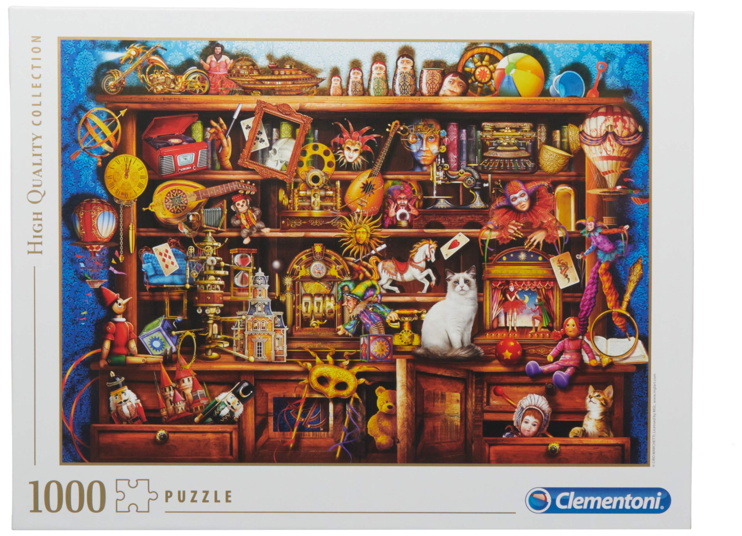 Puzzle 2500 Pieces Dragonball Super 2x1000 1x500 Clementoni New Contemporary Puzzles Toys Hobbies