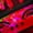 Red, variant on Castle Fairy Gradient Black Out Curtains,Ombre Gamer Curtains Pack of 2 (42x63 Each)