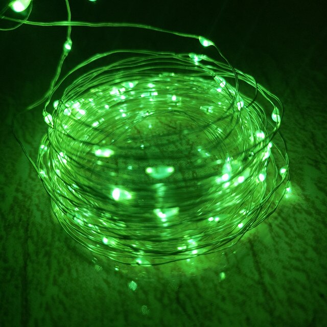 Led Fairy Lights Copper Wire String Lights AA Battery Powered Holiday