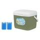 thumbnail image 1 of Nevera portátil de 15 l resistente a fugas para hombres y mujeres, ideal para bebidas frías y calientes, fiestas Verde, 1 of 8