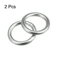 thumbnail image 3 of 316 Stainless Steel Round Ring 40mm ID 8mm Thick 2 Pack, 3 of 5