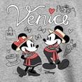 thumbnail image 3 of Disney - Mickey & Friends - Mickey & Minnie - Venice - Toddler And Youth Girls Short Sleeve Graphic T-Shirt, 3 of 5