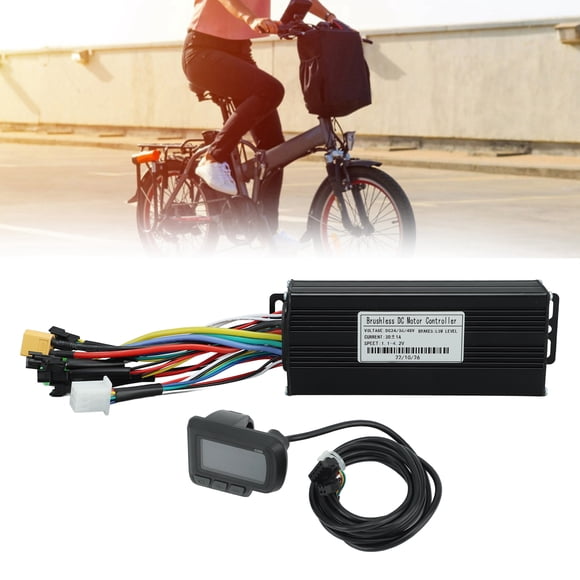 Kit De Pantalla LCD Con Controlador De Onda Sinusoidal, 24V, 36V, 48V, Fácil De Operar, Kit De Conversión De Bicicleta Eléctrica Con Disipación De Calor Rápida Para Scooter
