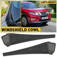 thumbnail image 3 of Black ABS Front Windshield Wiper Cowl Extension Trim Cover for Specific Vehicles, Easy to Install, 3 of 7