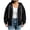 Black, variant on yillto Plus Size Womens Full Zip up Hooded Sweatshirt Long Sleeve Pockets Jacket Coat for Women L-5XL