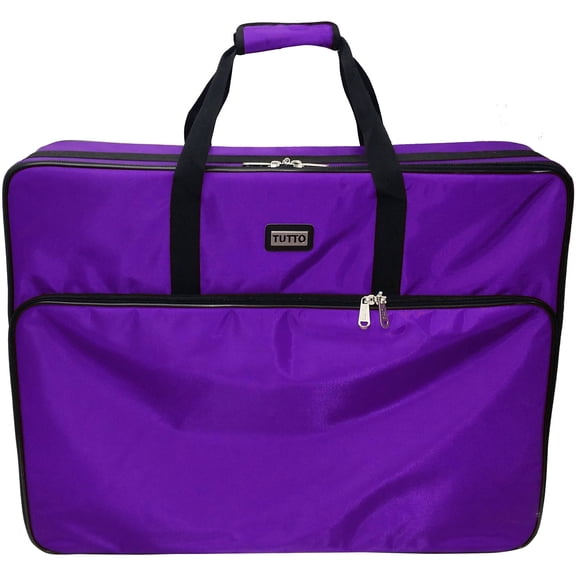 Tutto Embroidery Bag (Medium, Large, X-Large) (Purple, X-Large)