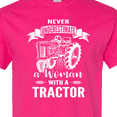 thumbnail image 4 of Inktastic Tractor Woman T-Shirt, 4 of 5