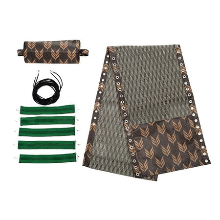 

Lounge Chair Replacement Fabric Patio slings Repair Cloth Part Reusable Repair Cloth with Cord for Folding Chair Camping Bungee Chair Cloth