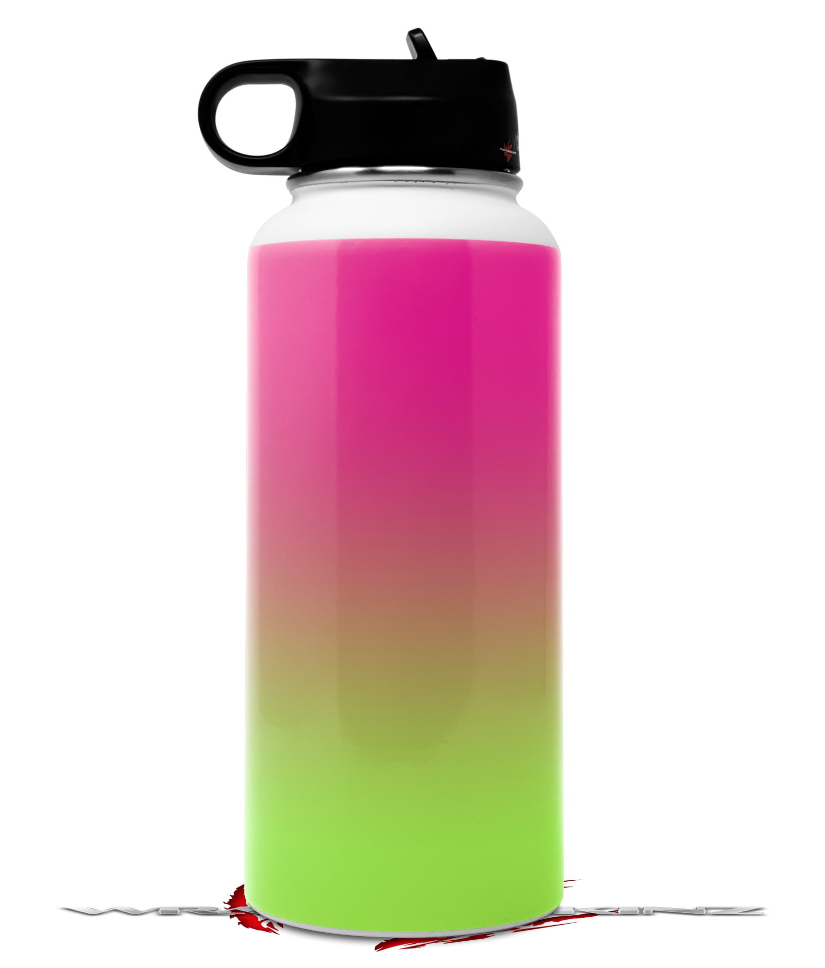 hydro flask neon pink