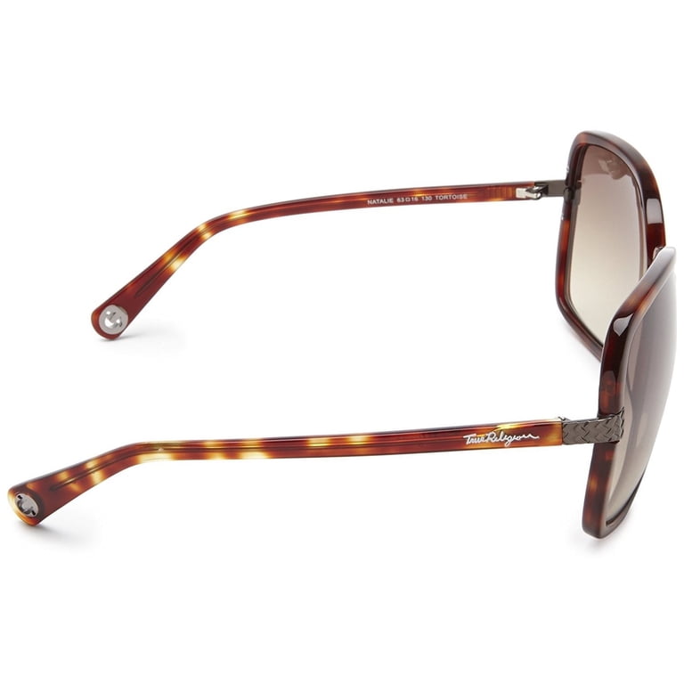 True Religion Brown  Tortoise Sunglasses NO CASE True Religion Brown Sunglasses for Women for sale | eBay main image 2