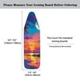 thumbnail image 5 of HELLHERO Palm trees Print Ironing Protector for Ironing Board Scorch Resistant Iron Board Cover with Cozy Nose Pocket Fits Standard 54" x 15" Inch Boards, 5 of 5