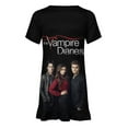 thumbnail image 5 of Vampire Diaries Girls Short Sleeve Dress Soft Cute Designs Dresses Casual T-Shirt Dress 150CM, 5 of 7