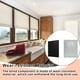 thumbnail image 4 of Cateissary Juego de cortinas para persianas de ventana, accesorio para cortina de doméstico, componente modificado, pieza opaca, accesorios de Sombras de ventana, 4 of 6