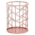 thumbnail image 1 of Portalápices de metal de estilo nórdico, cesta de almacenamiento de oficina, cubo de almacenamiento de pinceles de maquillaje, caja de bolígrafos multifuncional, 1 of 6