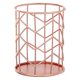 thumbnail image 1 of Portalápices de metal de estilo nórdico, cesta de almacenamiento de oficina, cubo de almacenamiento de pinceles de maquillaje, caja de bolígrafos multifuncional, 1 of 6