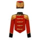 thumbnail image 3 of Disfraz infantil de Cascanueces para Halloween, uniforme de fiesta de la Guardia Real de Honor, con borlas, chaqueta y parte superior de maestro de ceremonias, 3 of 5