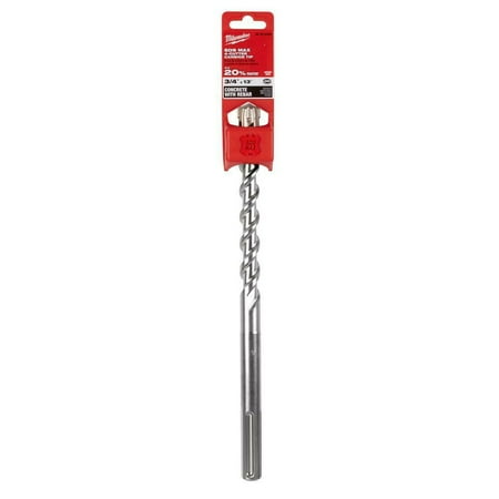 UPC: 0045242518333 | Milwaukee 48208430 3/4 in. x 13 in. 4-Cutter SDS-Max Carbide Bit