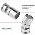 thumbnail image 3 of Dinheiro Pack de 2 aireadores de grifo de cocina giratorios de 360°, boquilla de ahorro de agua para baño, aireador de grifo para grifos con rosca externa M22 o rosca interna M24, 3 of 5