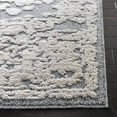 thumbnail image 3 of SAFAVIEH Martha Stewart Lucia Shag Area Rug, White/Light Grey, 4' x 6', 3 of 7