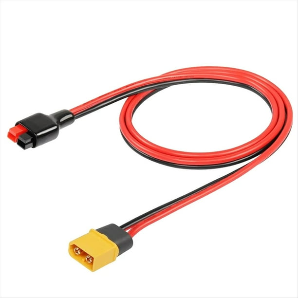 Cable Adaptador Anderson de 30 A A Cable de Extensión para Portaaviones Cable de Carga para Batería de Almacenamiento de Energía Móvil
