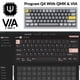 thumbnail image 2 of Teclado Keychron Q4 Alámbrico Mecánico Personalizado QMK/VIA Gris, 2 of 9