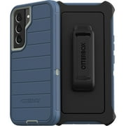 OtterBox Defender Case & Belt Clip/Stand for Samsung Galaxy S22, Fort Blue