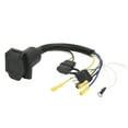 thumbnail image 3 of Trailer Plug Converter, High Electrical Conductivity Stable Reliable Trailer Wiring Adapter 4 Way To 7 Way With Mounting Bracket For Trunk For Car For RV, 3 of 8