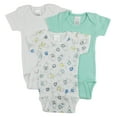 thumbnail image 1 of Bambini Short Sleeve One Piece 3 Pack, 1 of 3