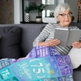 thumbnail image 4 of Happy 75th Birthday Gifts for Women, 75 Year Old Birthday Gifts for Women Turning 75, 75th Birthday Decorations Idea, Female 75th Birthday Gifts for Her, 75th Birthday Blanket Gifts 60”X50”, 4 of 6