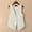 Beige, variant on SNKSDGM Female Tank Tops for Women Trendy Summer High Neck Tank Tops for Women Womens Linen Vest Tops Sleeveless Spring Summer Vest Coat Top Xxxxl