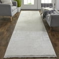 thumbnail image 2 of Feizy Cadiz Modern Abstract, Tan/Ivory/Gray, 3' 1" x 10' Runner, Sheen, Area Rug for Living Room and Bedroom, 2 of 8