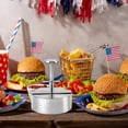 thumbnail image 3 of Prensa para hamburguesas, máquina para hacer hamburguesas ajustable, acero inoxidable 304 de grado alimenticio, moldes para hamburguesas rellenas antiadherentes para carne de res, 3 of 5