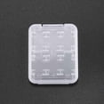 thumbnail image 3 of 4X 8 in 1 Plastic -SD SDHC TF MS Memory Card Storage Case Box Protector Holder,4 x 8 in 1 Plastic Memory Card Storage Case,transparent, 3 of 8