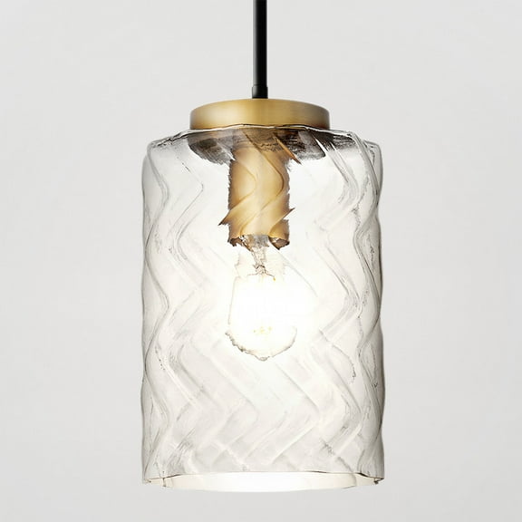 Luxury Industrial Pendant, Matte Black, UQL5300