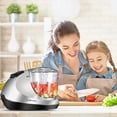 thumbnail image 5 of La Reveuse Electric Mini Food Chopper with 1.3-Cup Prep Bowl Silver, 5 of 7