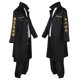 thumbnail image 4 of Disfraz de Anime Tokyo Revengers, Manjiro Sano, pantalones cortavientos negros, uniforme Draken, ropa de Carnaval de Halloween, 4 of 5