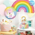 thumbnail image 3 of 18 inch Glitter Pastel Unicorn Baby Foil Mylar Balloon - Party Supplies Decorations, 3 of 3