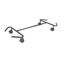 ECR4Kids Universal Cot Trolley, Black