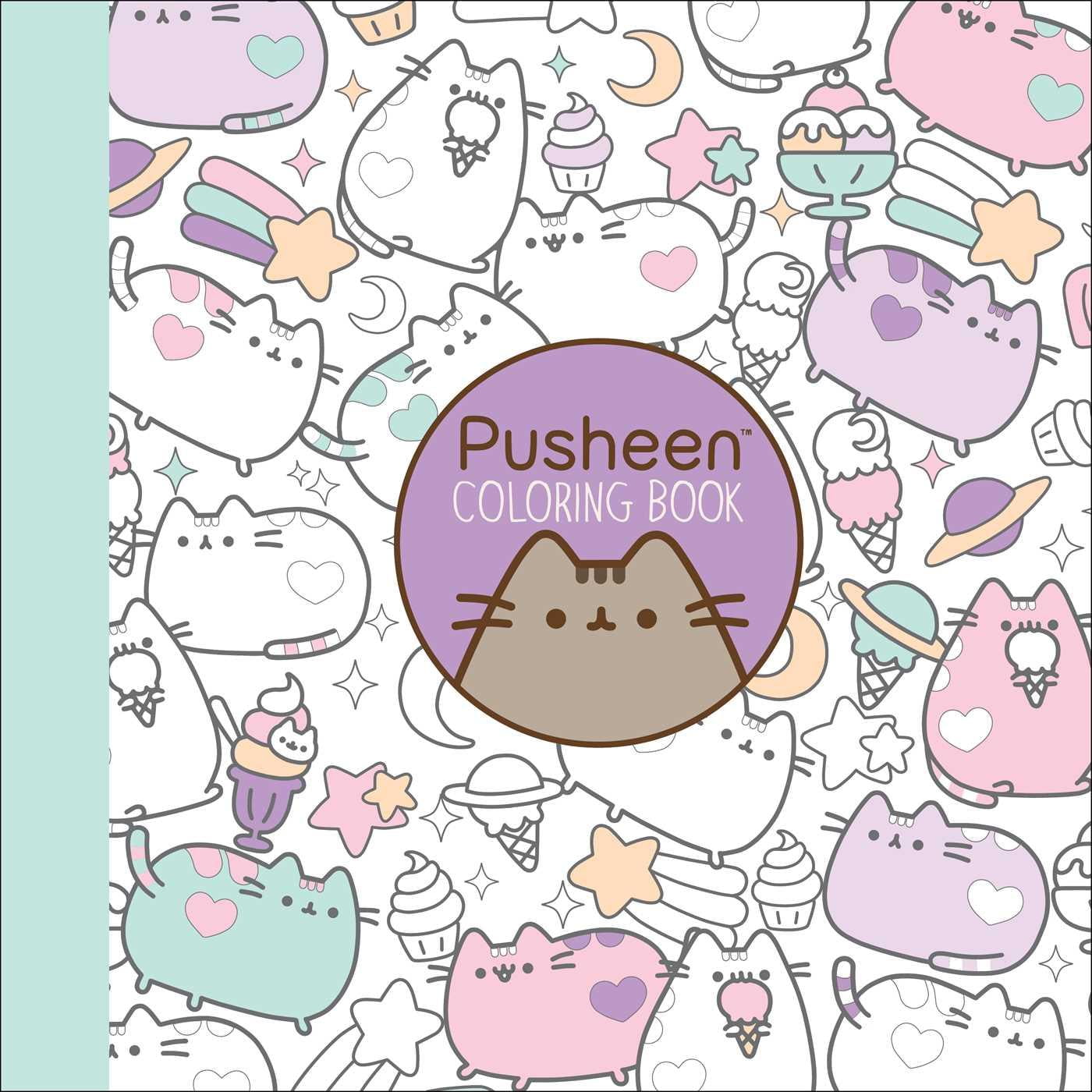 Pusheen Book Pusheen Coloring Book Paperback Walmart Com