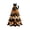 F, variant on Halloween DIY Quilted Tree Kit, 3.94X11.91in Halloween Decor DIY Quilted Tree Kit with Cute Pumpkin and Ghost Patterns Featuring Classic Patchwork Design and Warm Textures