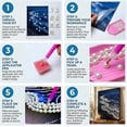 thumbnail image 6 of Ocean Pearl Diamond Painting Kit,3D Beach Wave DIY Art Crafts,3D Wave Designs with Sparkling Gems & Pearls.,All-inclusive DIY home decor., 6 of 6