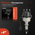 thumbnail image 3 of A-Premium Ignition Distributor with Cap and Rotor Compatible with Ford F-150 F-250 F-350, E-150 E-250 E-350 Econoline, E-150 E-350 Econoline Club Wagon 1992-1996, 4.9L, 3 of 6