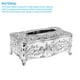 thumbnail image 4 of Caja De Pañuelos Soporte De Cubierta De Acrílico Estante De Papel Higiénico Universal Organizador De Servilletas Decoración De Mesa De Oficina En Casa Eigraketly HA026450-01, 4 of 5