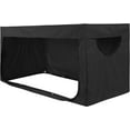 Skywin Bed Tent Twin Box Black Pop Up Privacy Tent for Twin Bed