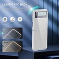 thumbnail image 5 of Funda Protectora Transparente Compatible Con Galaxy Z Flip 3 5G Funda Para Teléfono Antiarañazos Methold EL016282-00, 5 of 5