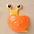thumbnail image 1 of Snail-shaped toothbrush toothpaste holder wall suction cup family random color, 1 of 5