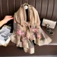 thumbnail image 5 of Bufanda de lino y algodón nueva de 2024 para mujer, bufanda cálida de lujo de diseñador para primavera e invierno, pashmina, hijabs, bufandas, chales, pañuelos, diadema, 5 of 5